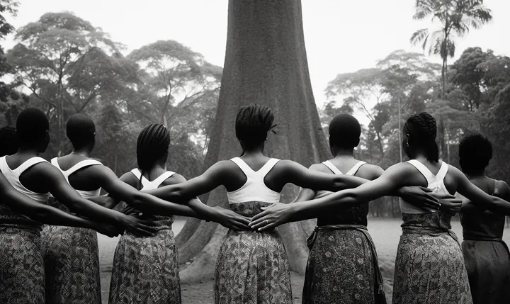 Women & Land exhibition: Suhucam, Cameroon. Photo: Marco Conti Sikic