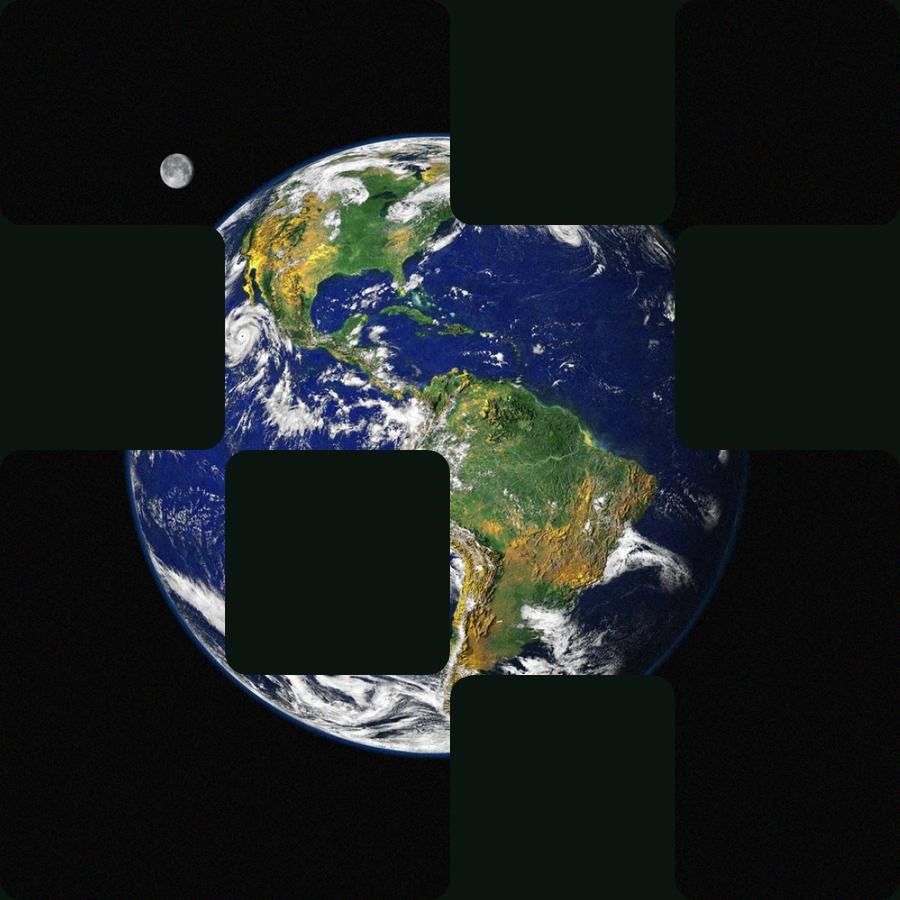 La Terre vue de l'espace